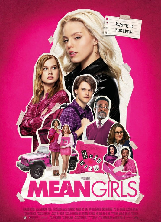 1000 piece jigsaw puzzle for the movie poster: Mean Girls (2024) ver13