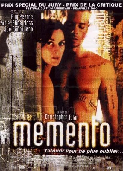 the movie poster: Memento (2001) ver2