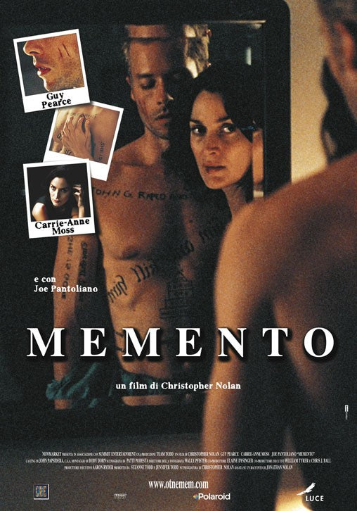 the movie poster: Memento (2001) ver3