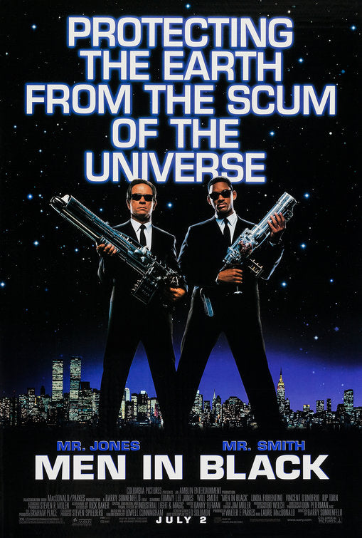 the movie poster: Men In Black (1997) ver2