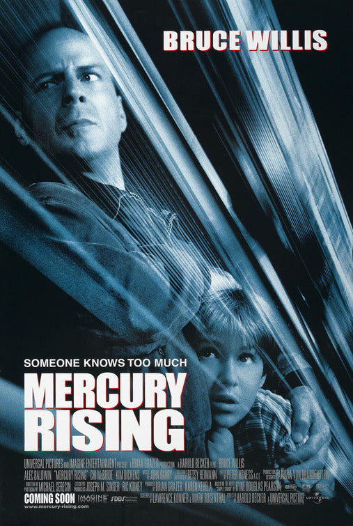 the movie poster: Mercury Rising (1998)