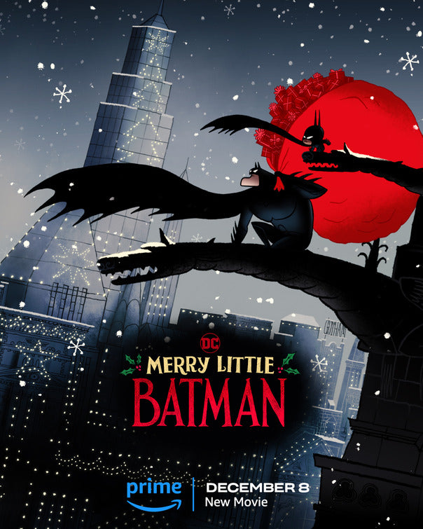 1000 piece jigsaw puzzle for the movie poster: Merry Little Batman (2023) ver2