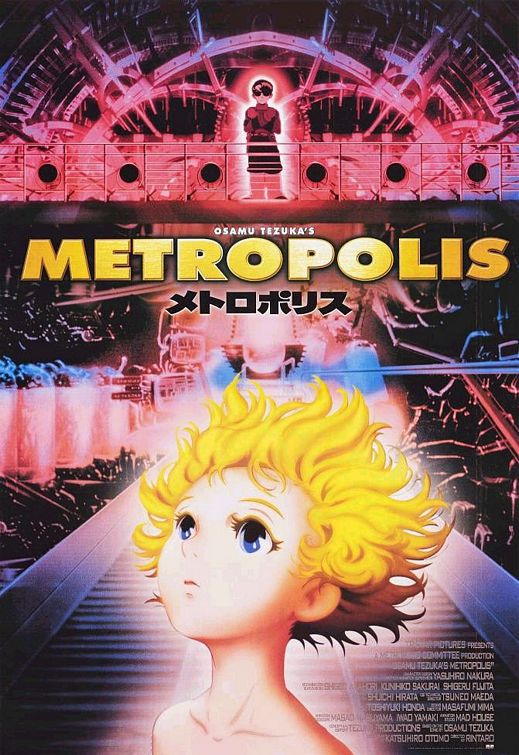 the movie poster: Metropolis (2002) ver3