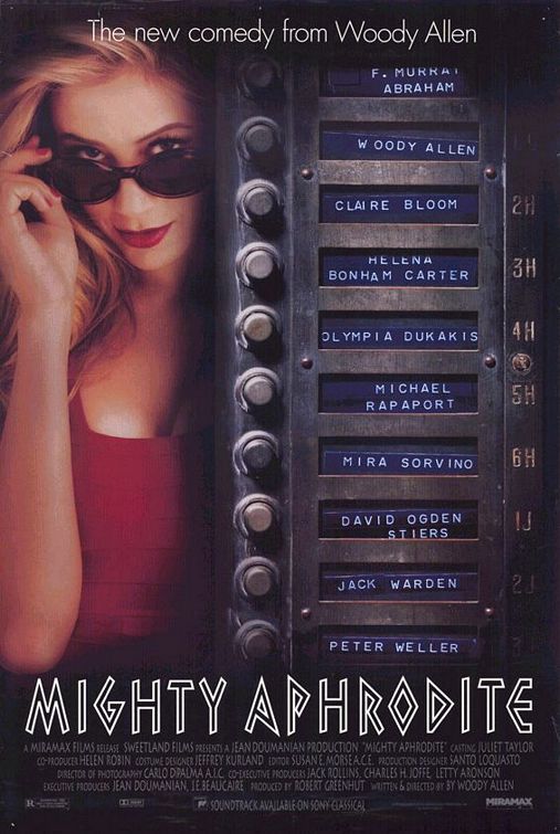 the movie poster: Mighty Aphrodite (1995) ver2