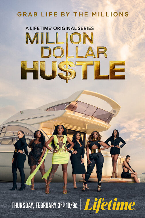 1000 piece jigsaw puzzle for tv poster: Million Dollar Hustle