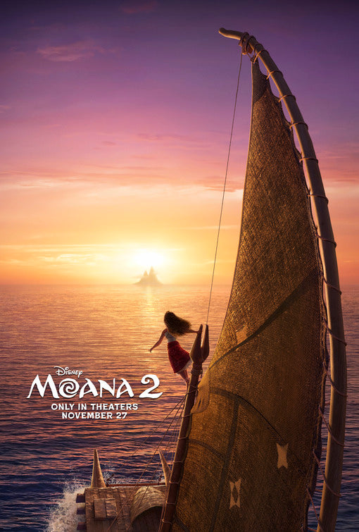 1000 piece jigsaw puzzle for the movie poster: Moana 2 (2024) ver2