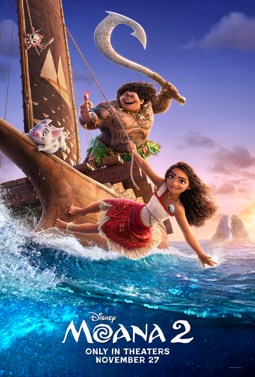 1000 piece jigsaw puzzle for the movie poster: Moana 2 (2024) ver4