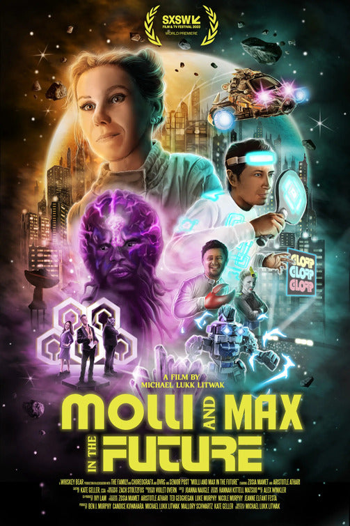 1000 piece jigsaw puzzle for the movie poster: Molli and Max in the Future (2023)