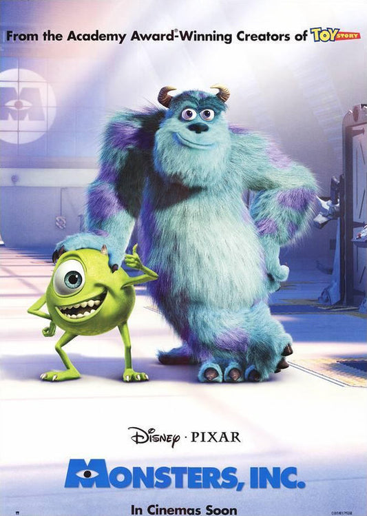 the movie poster: Monsters, Inc. (2001) ver3