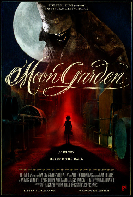 1000 piece jigsaw puzzle for the movie poster: Moon Garden (2023)