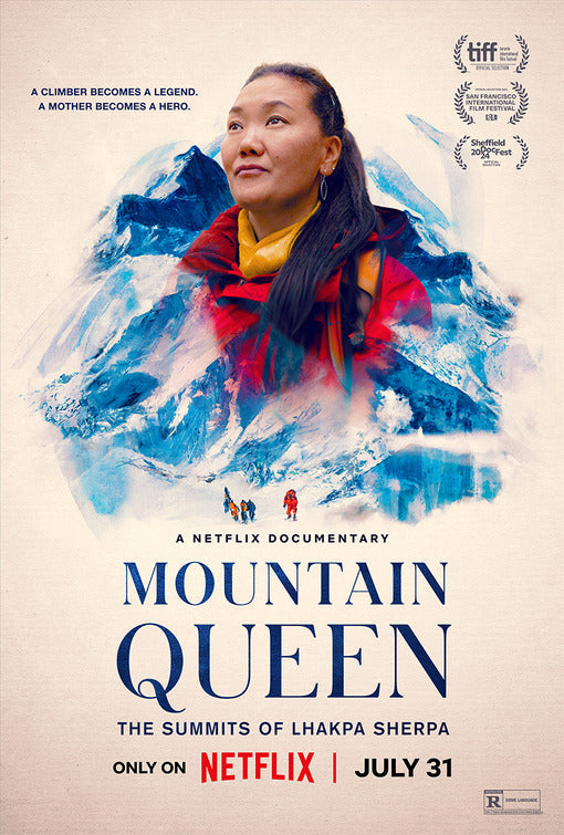 1000 piece jigsaw puzzle for the movie poster: Mountain Queen: The Summits of Lhakpa Sherpa (2024)