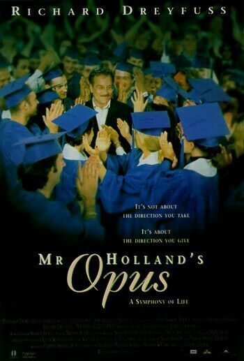 the movie poster: Mr. Holland's Opus (1995) ver2