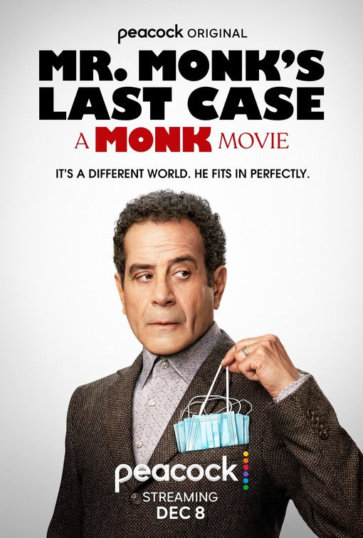 1000 piece jigsaw puzzle for the movie poster: Mr. Monk's Last Case: A Monk Movie (2023)