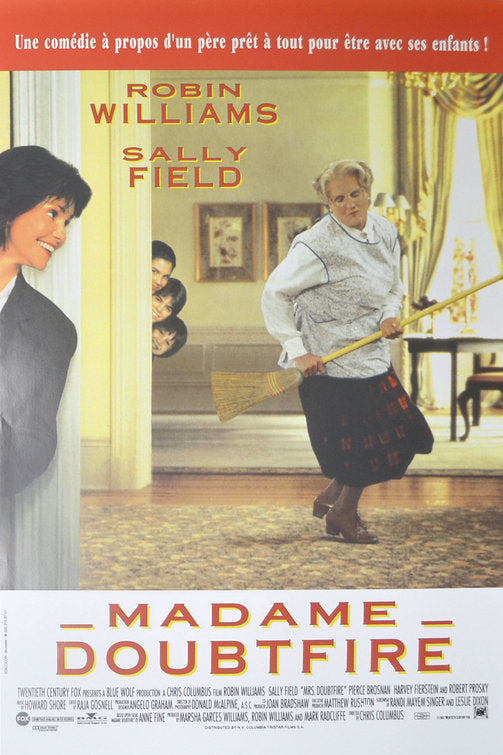 the movie poster: Mrs. Doubtfire (1993) ver4