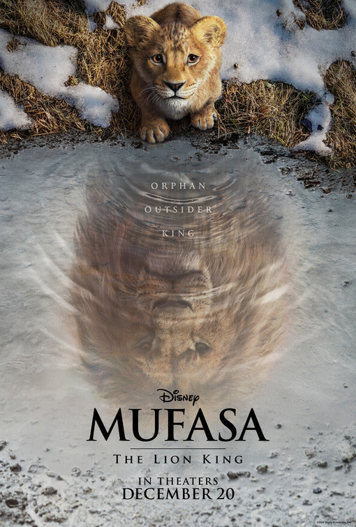 1000 piece jigsaw puzzle for the movie poster: Mufasa: The Lion King (2024)