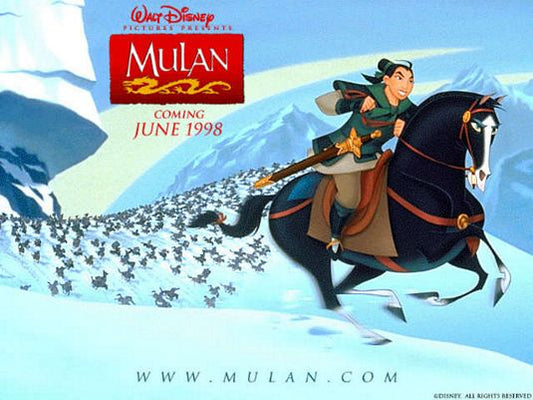 the movie poster: Mulan (1998) ver6