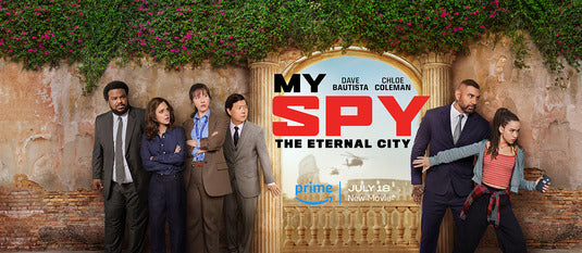 1000 piece jigsaw puzzle for the movie poster: My Spy: The Eternal City (2024) ver2