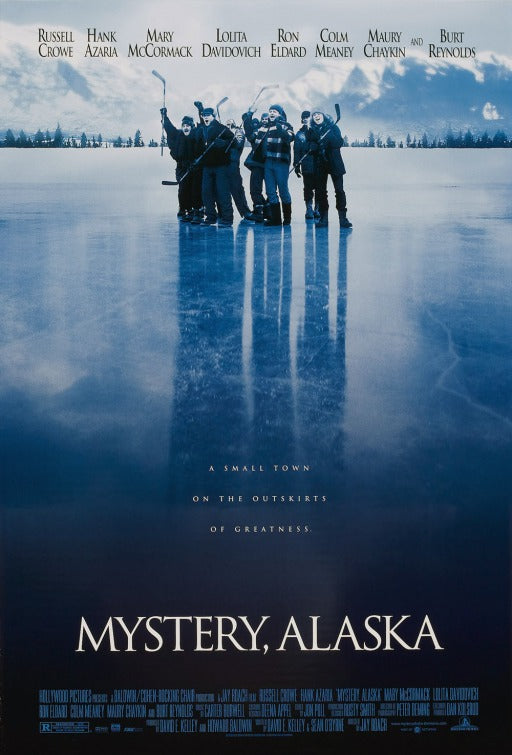 the movie poster: Mystery, Alaska (1999) ver2