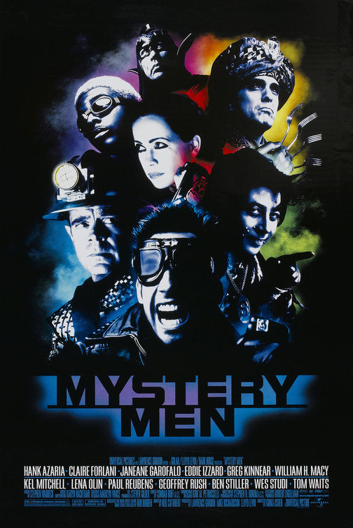 the movie poster: Mystery Men (1999) ver2