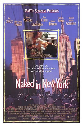 the movie poster: Naked In New York (1994)