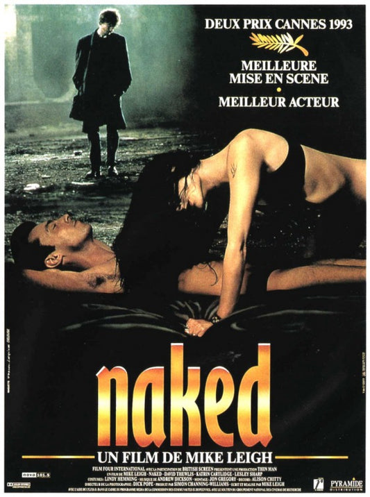 the movie poster: Naked (1993) ver2