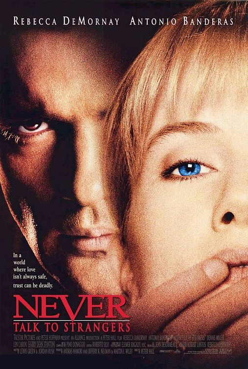 the movie poster: Never Talk To Strangers (1995)