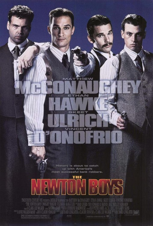 the movie poster: The Newton Boys (1998)