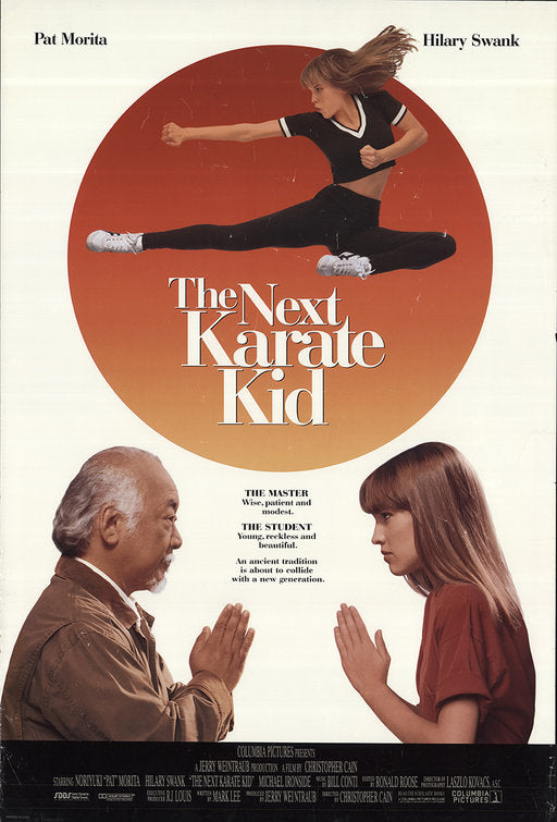 the movie poster: The Next Karate Kid (1994)