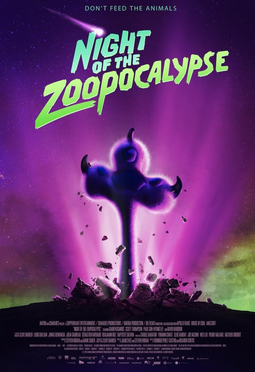 1000 piece jigsaw puzzle for the movie poster: Night of the Zoopocalypse (2025)