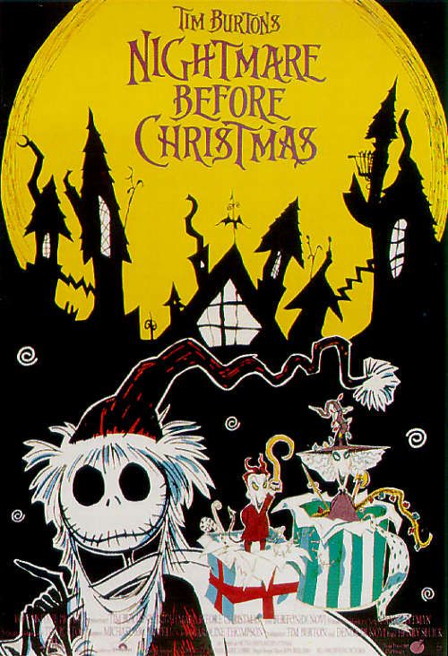 the movie poster: The Nightmare Before Christmas (1993) ver3