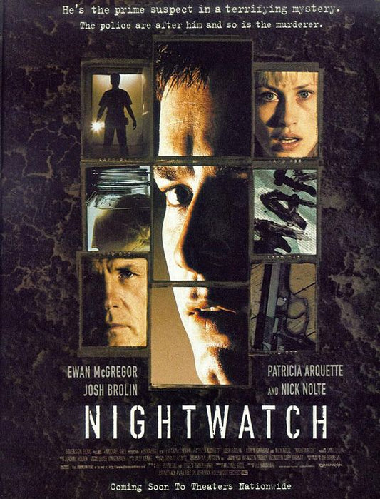 the movie poster: Nightwatch (1998) ver1