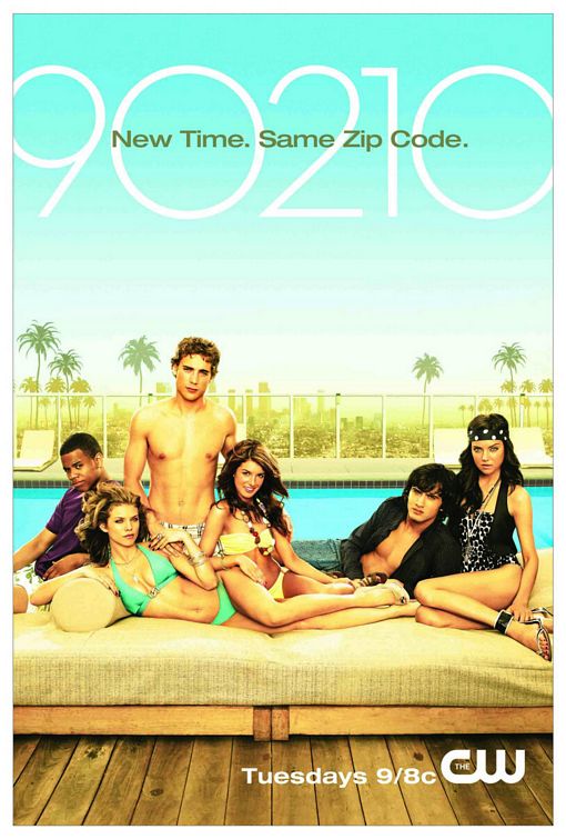 1000 piece jigsaw puzzle for tv poster: 90210, ver7