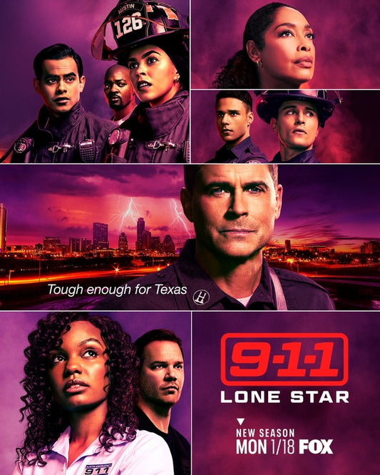 1000 piece jigsaw puzzle for tv poster: 9-1-1: Lone Star