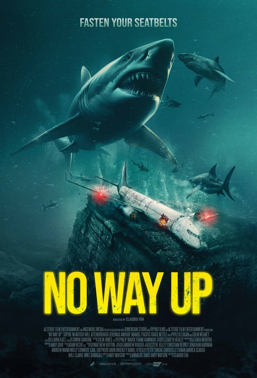 1000 piece jigsaw puzzle for the movie poster: No Way Up (2024) ver5