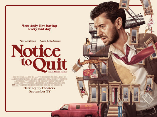 1000 piece jigsaw puzzle for the movie poster: Notice to Quit (2024) ver2