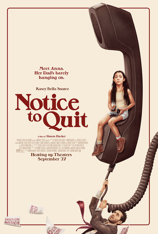 1000 piece jigsaw puzzle for the movie poster: Notice to Quit (2024) ver4