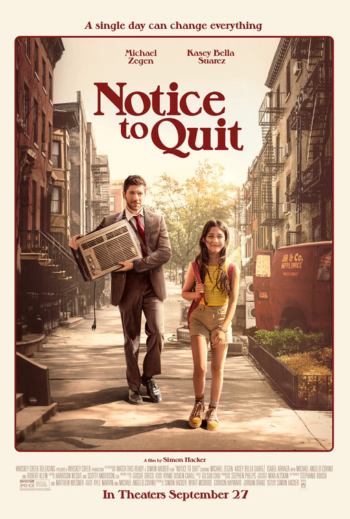 1000 piece jigsaw puzzle for the movie poster: Notice to Quit (2024) ver6