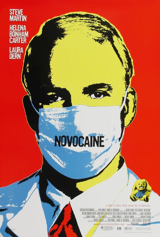 the movie poster: Novocaine (2001)