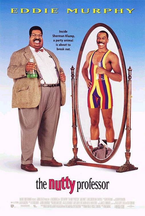 the movie poster: The Nutty Professor (1996) ver1