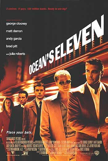 the movie poster: Ocean's Eleven (2001) ver4