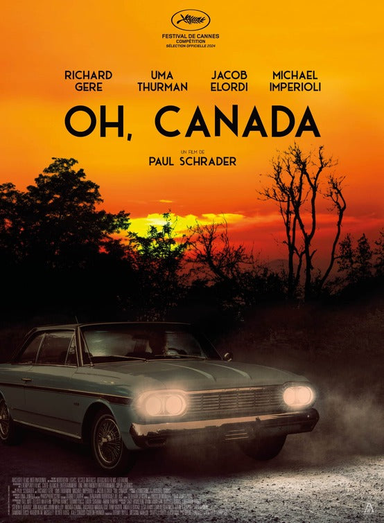 1000 piece jigsaw puzzle for the movie poster: Oh, Canada (2024)