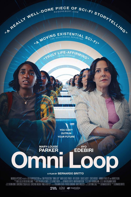 1000 piece jigsaw puzzle for the movie poster: Omni Loop (2024)