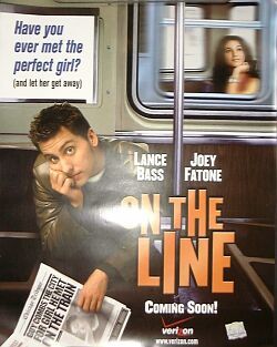 the movie poster: On the Line (2001) ver1