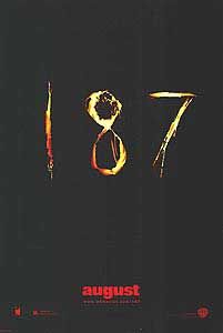 the movie poster: 187 (1997) ver1