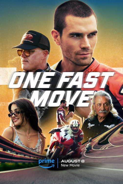 1000 piece jigsaw puzzle for the movie poster: One Fast Move (2024)