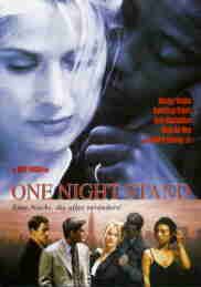 the movie poster: One Night Stand (1997) ver2