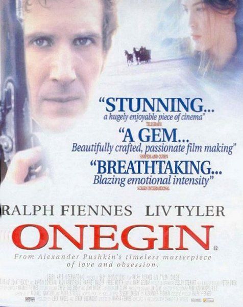 the movie poster: Onegin (1999)