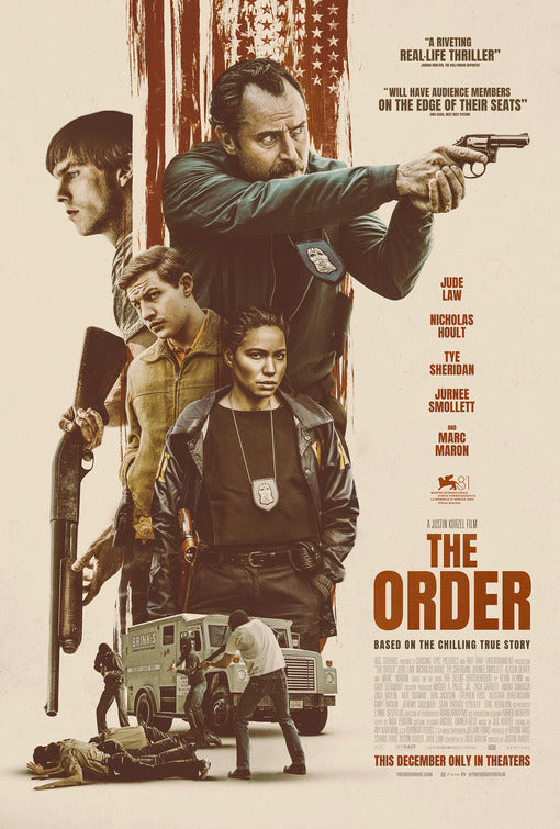 1000 piece jigsaw puzzle for the movie poster: The Order (2024)