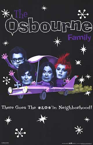 1000 piece jigsaw puzzle for tv poster: The Osbournes, ver2