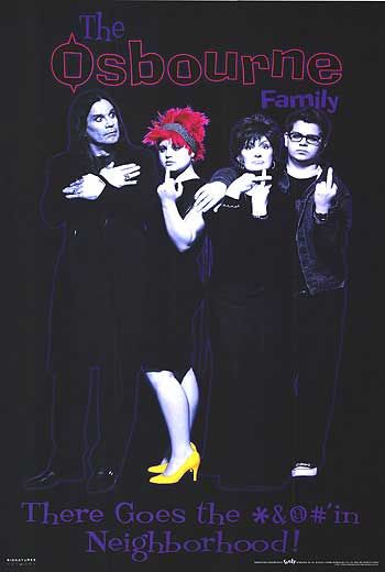 1000 piece jigsaw puzzle for tv poster: The Osbournes, ver3